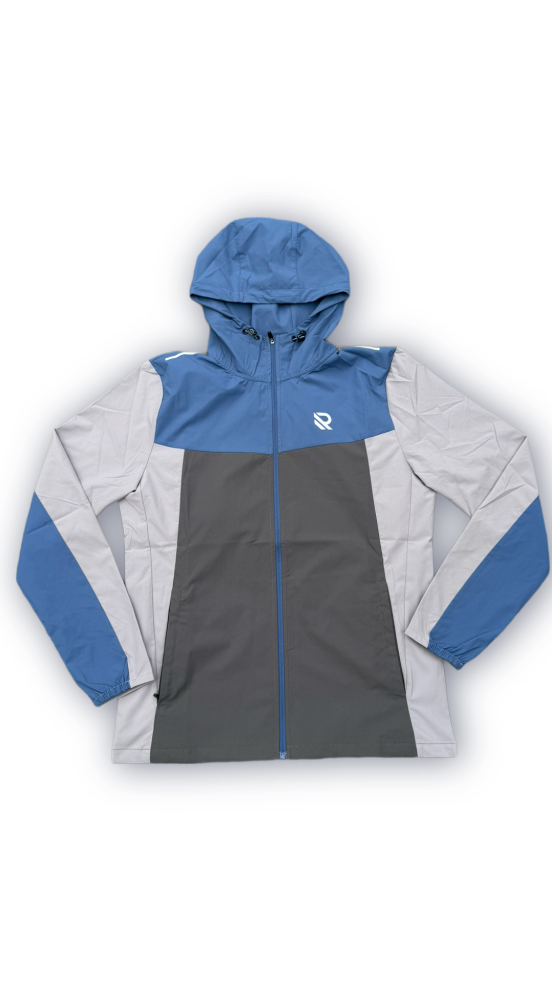 NAVY ABSTRACT WINDBREAKER