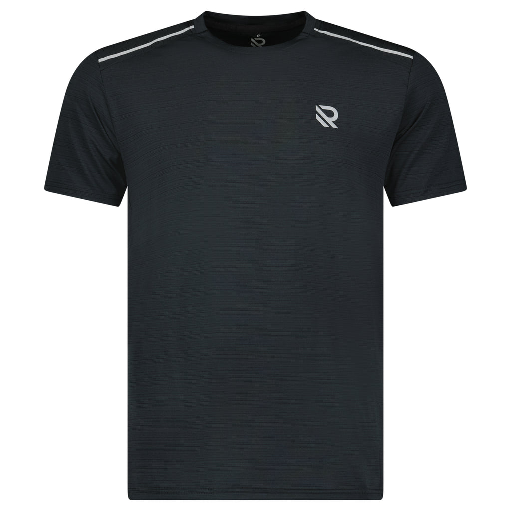 BLACK ASPECT TEE