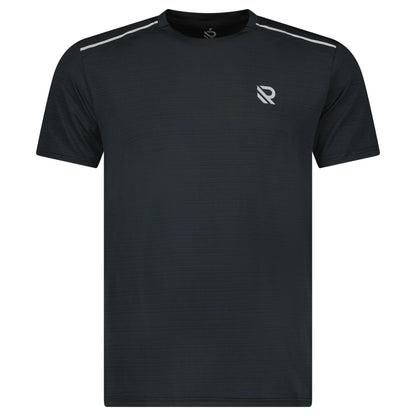BLACK ASPECT TEE