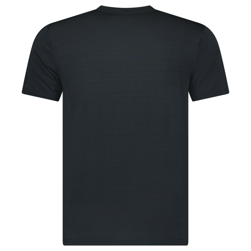 BLACK ASPECT TEE