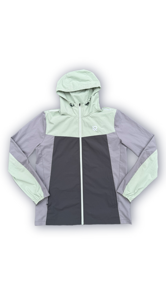 MINT ABSTRACT WINDBREAKER