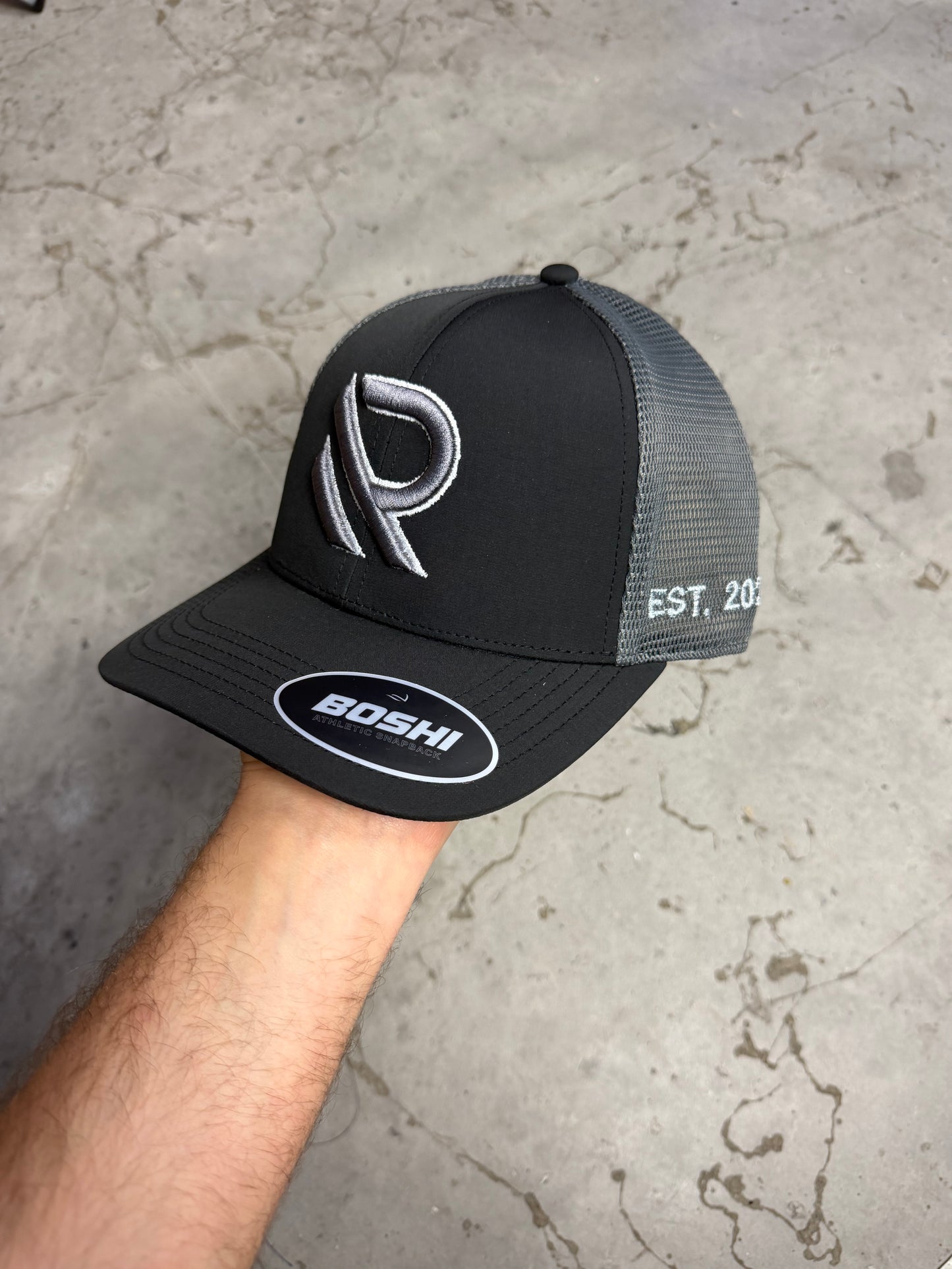 GREY SLATE TRUCKER HAT