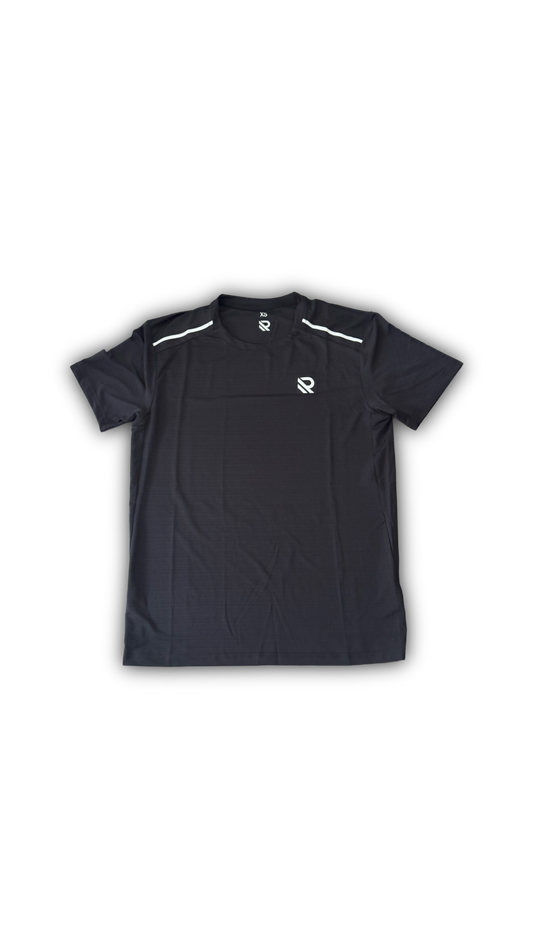 BLACK ASPECT TEE