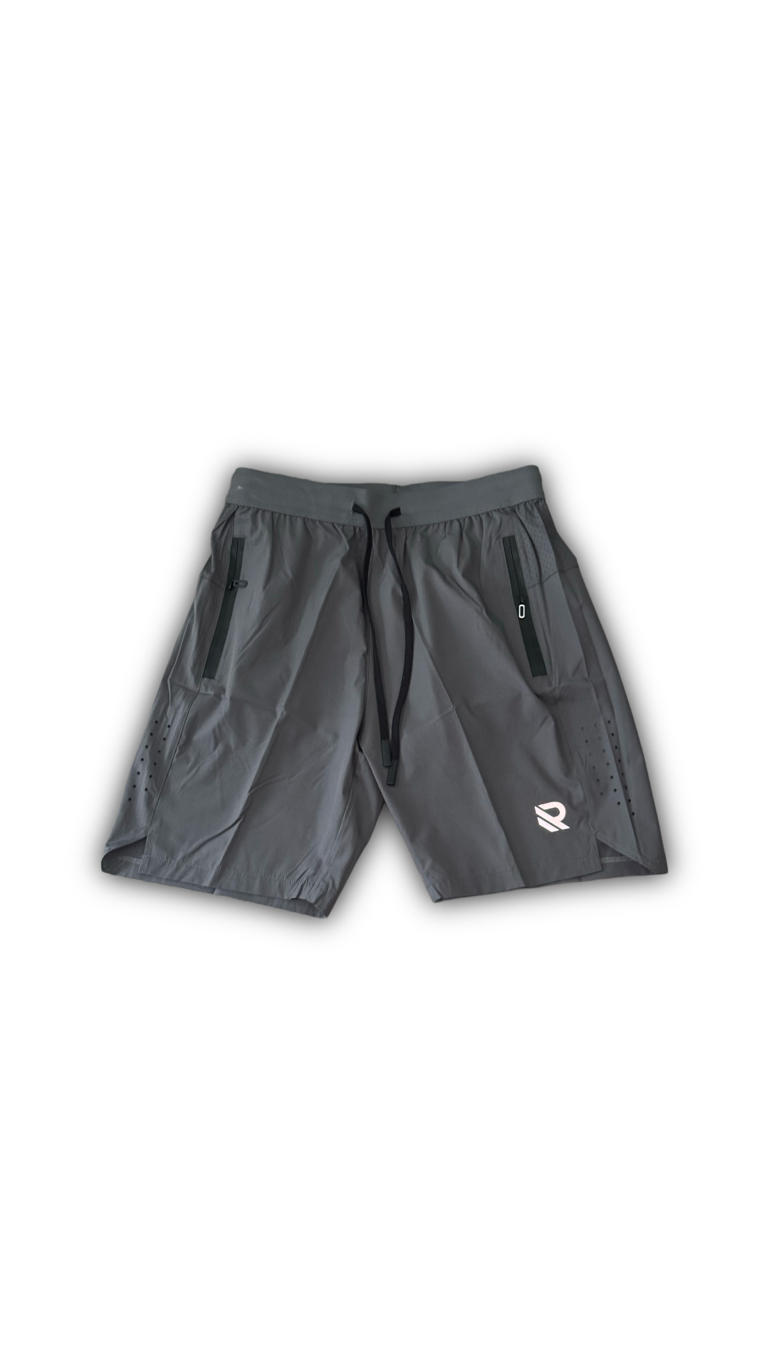 GREY FLEX SHORTS