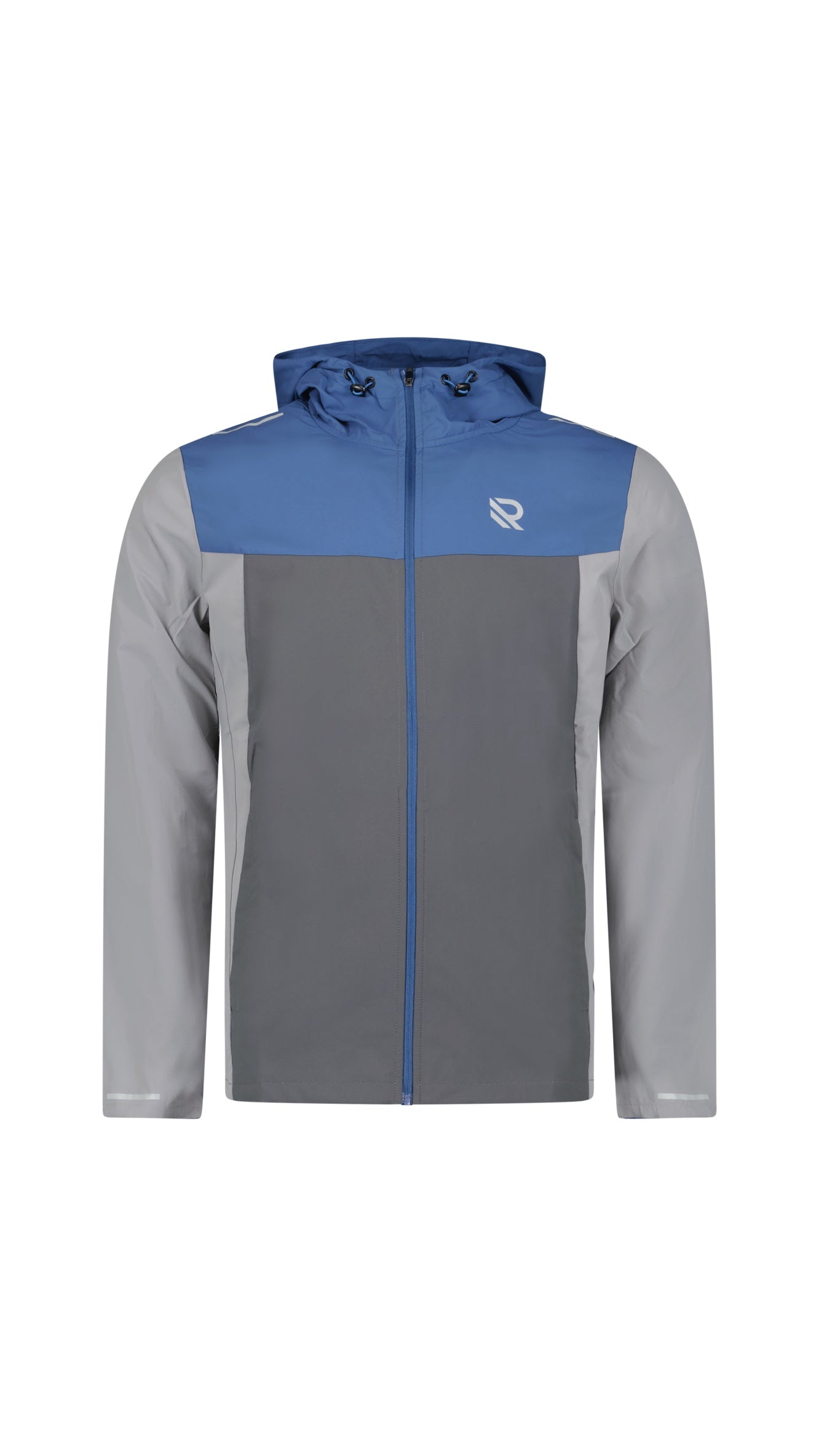 NAVY ABSTRACT WINDBREAKER