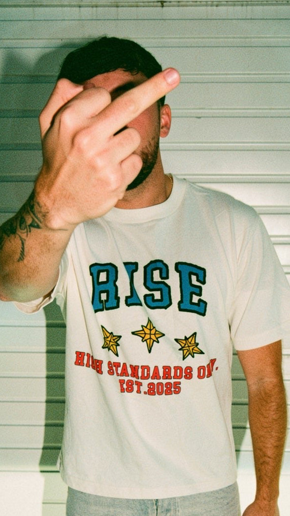 "HIGH STANDARDS ONLY" TEE